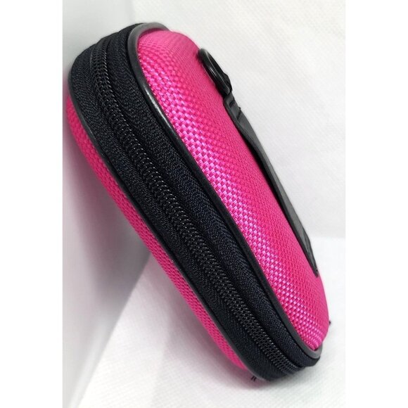 Durable Pink Camera Bag/Wallet with Belt Clip and Hand Bracelet - Hard Shell - Picture 15 of 16